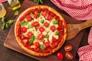 Wie viel Fructose in Pizza Margherita, Tomaten und Tomatensauce?