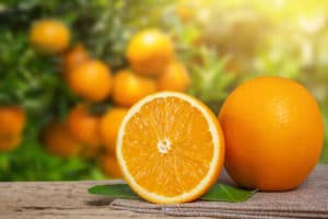 Wie viel Fructose enthält eine Orange?